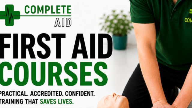 First Aid Course Poster 1st Sep 2026