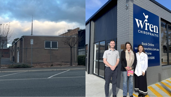 Wren Chiro facade before and after