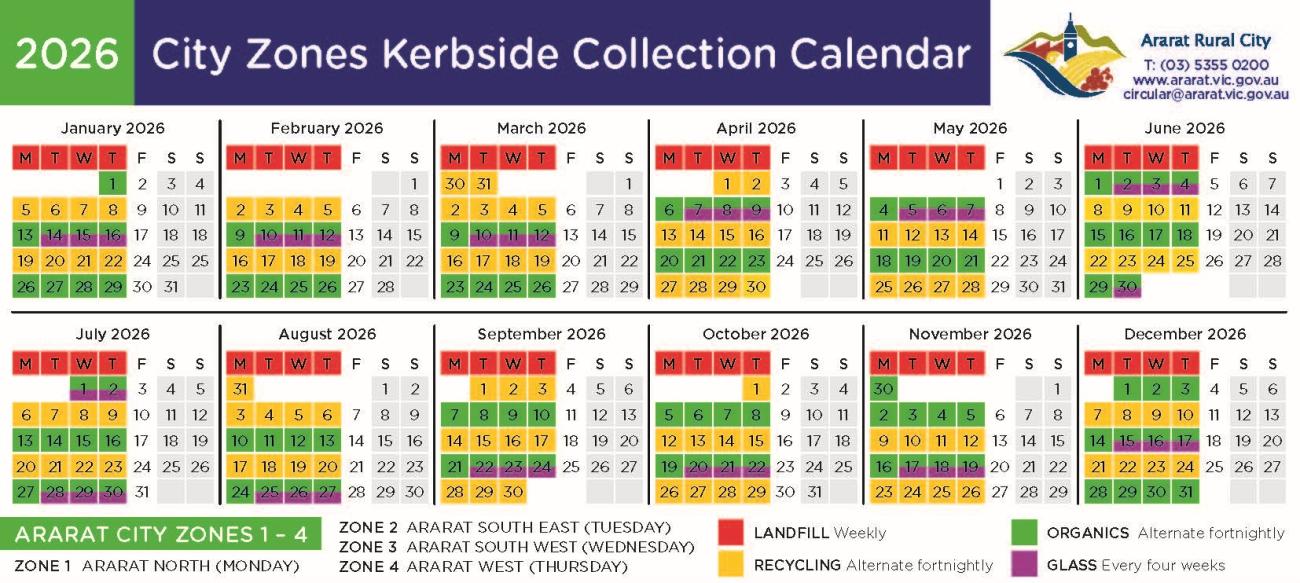 ARCC-2026 City Calendar Magnet