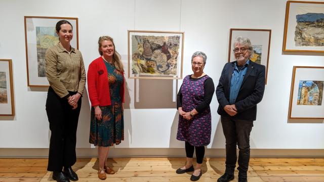 Working Group Photo from L-R: Photo L-R: Cecilia Stewart, Celina Day, Christine Baines, Geoff Todd.