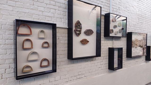 Pottery display