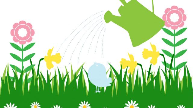 Open Garden clip art