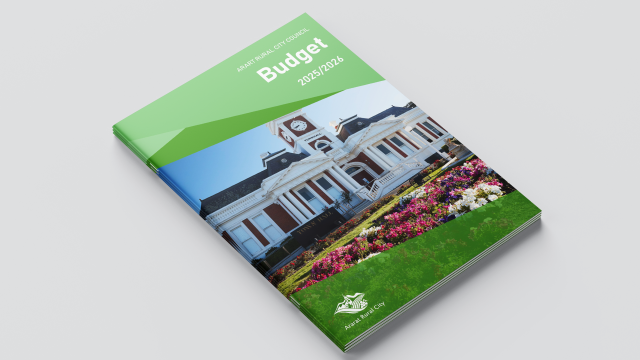 Front cover of the 2025 2026 Budget