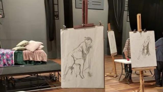 Life drawing classes at Ararat TAMA Gallery