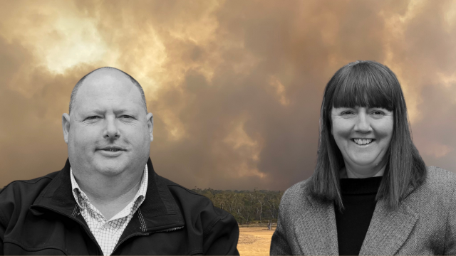 Mat Deans and Sue Rondeau