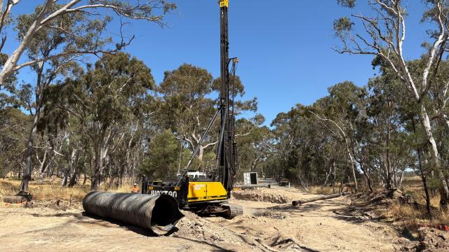 Buangor Ben-Nevis Bridge Piling