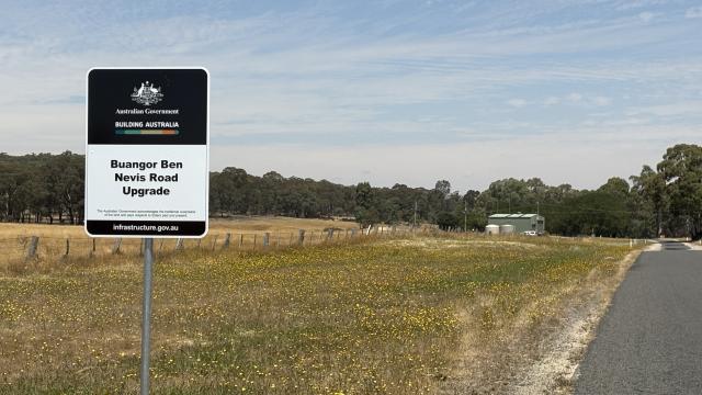 Buangor-Ben Nevis Road bridge opens