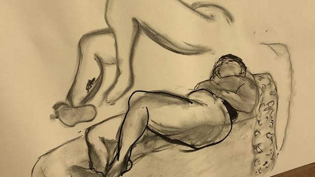 Life drawing at TAMA