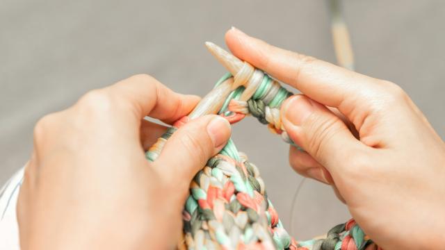 Stitch, knit and don't quit