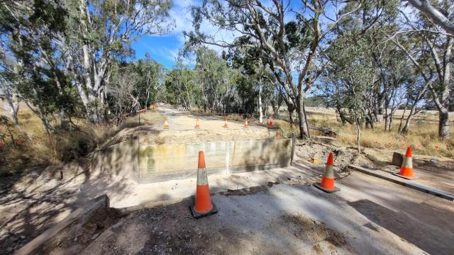 Billy Billy creek bridge works