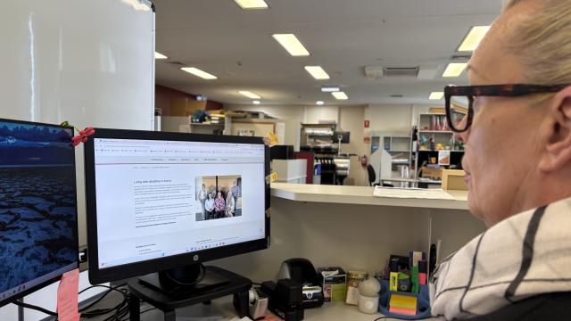new disability web page