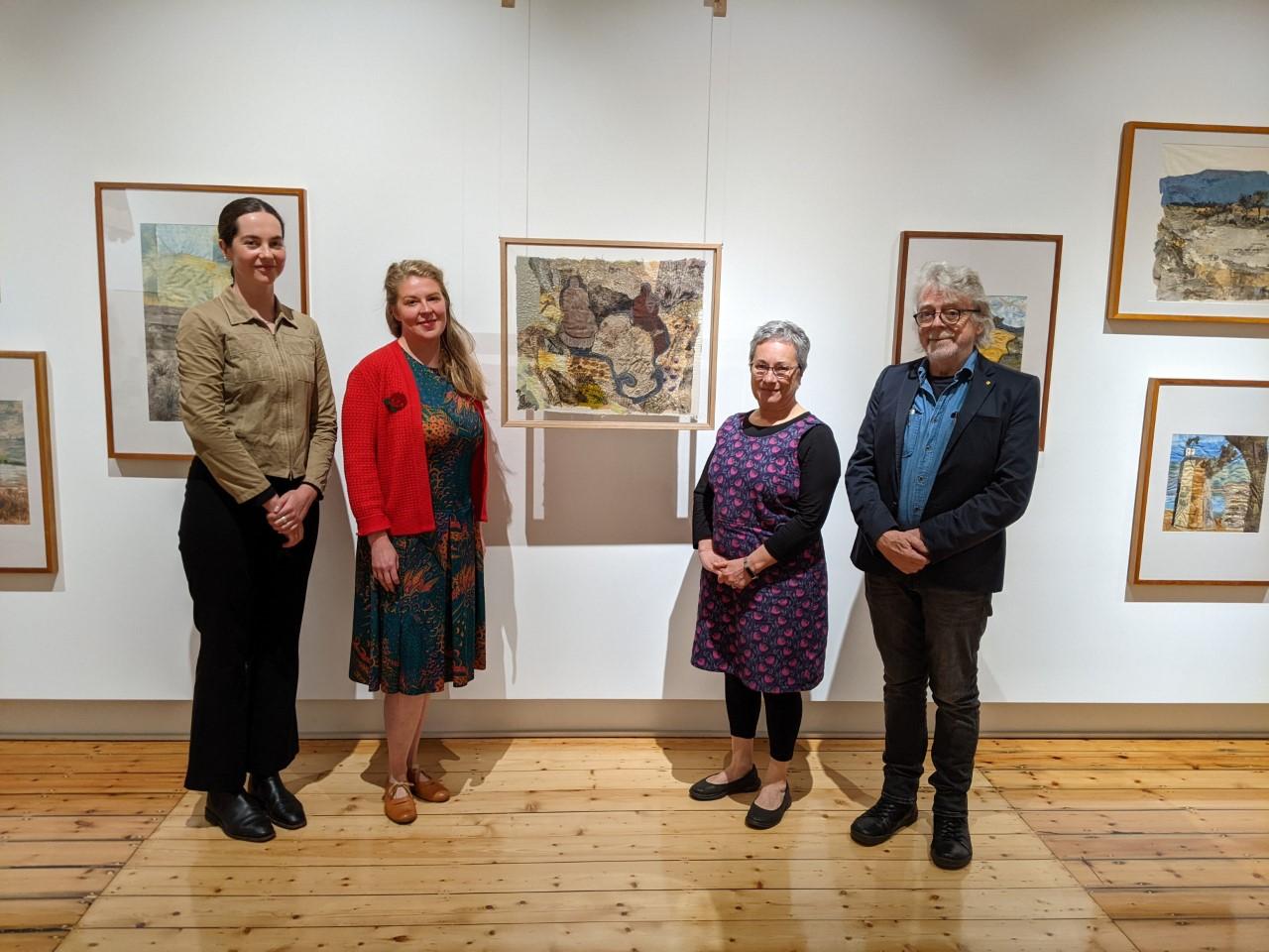 Working Group Photo from L-R: Photo L-R: Cecilia Stewart, Celina Day, Christine Baines, Geoff Todd.