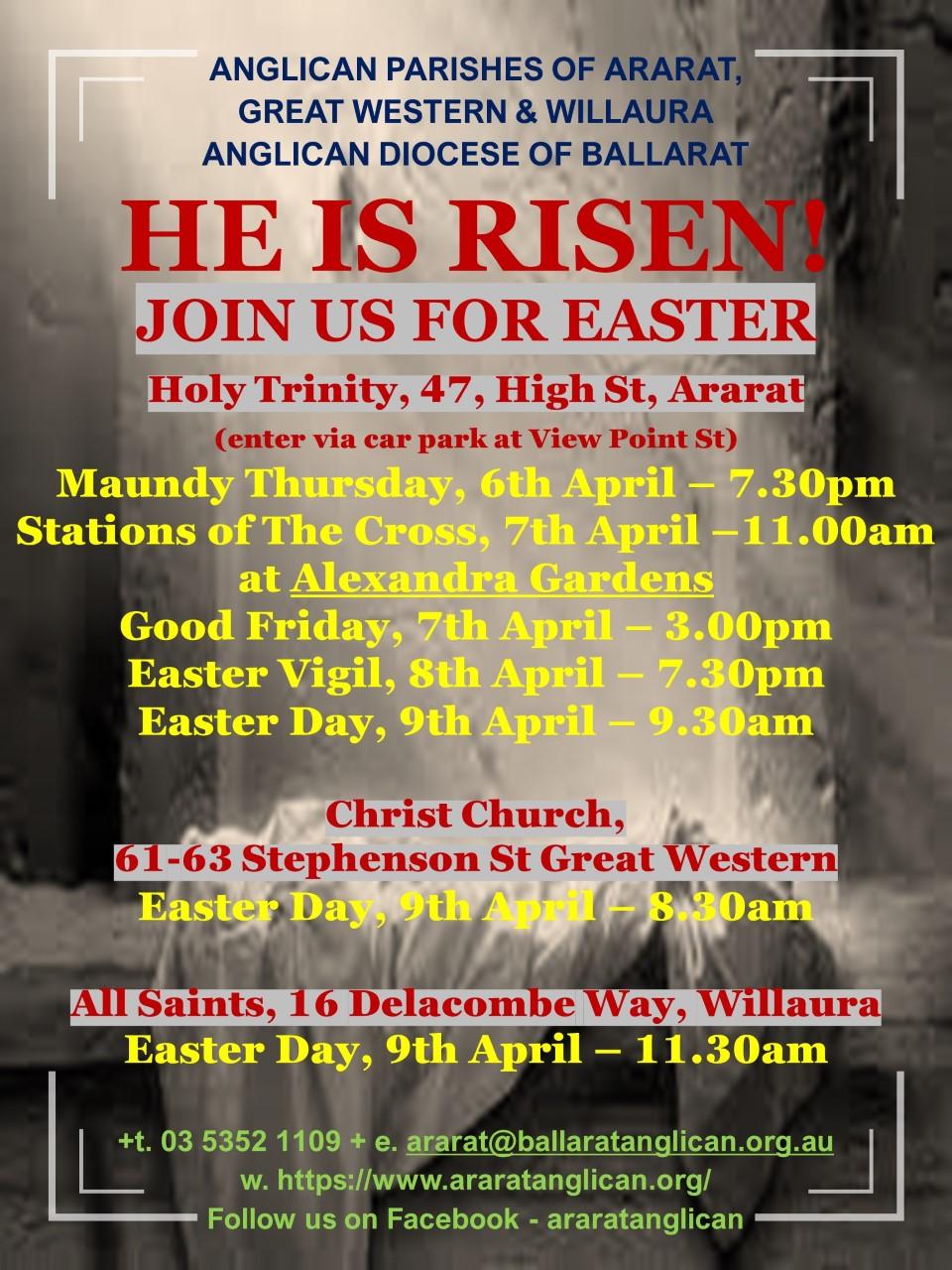 Easter Celebrations - Holy Trinity Church 2023