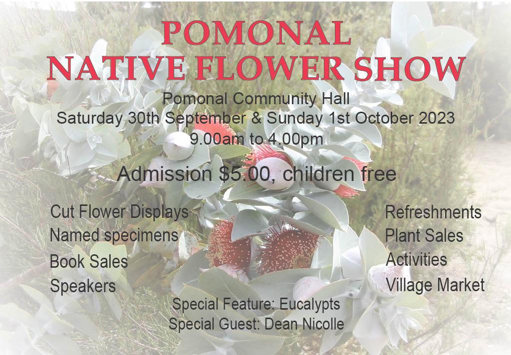 Pomonal Native Flower Show