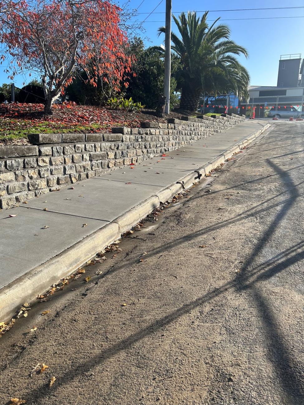 Alexandra Gardens Bluestone Wall