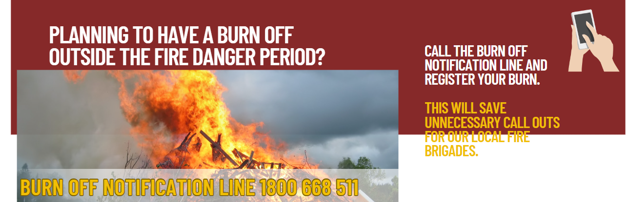 Burn off banner
