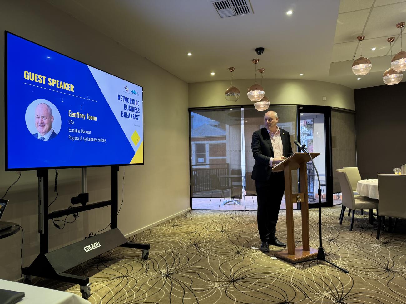 Geoff Toone from CommBank