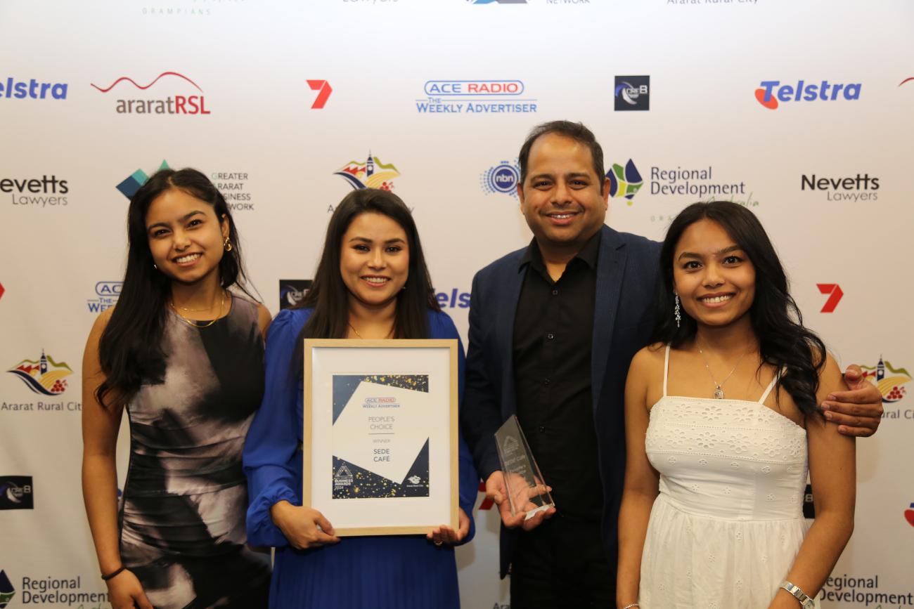 SEDE Cafe team won Peoples Choice 2024
