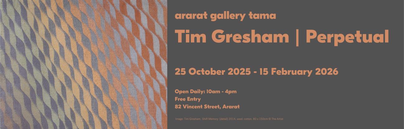Artist Tim Gresham will be doing a talk
