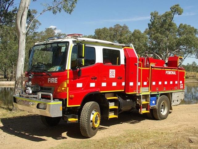 Pomonal fire truck