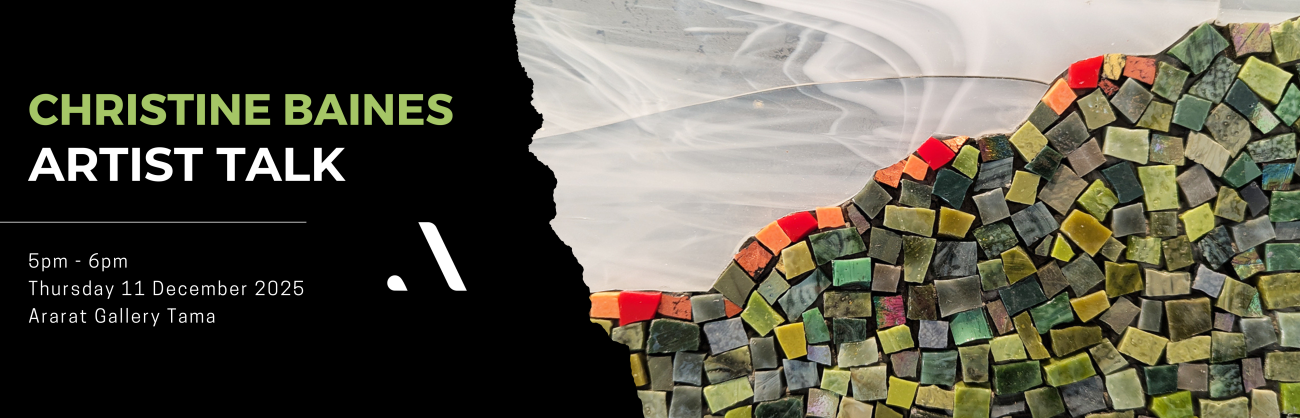 Christine baines artist talk tama