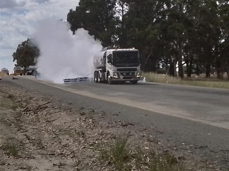 Mount William Road roadworks are underway