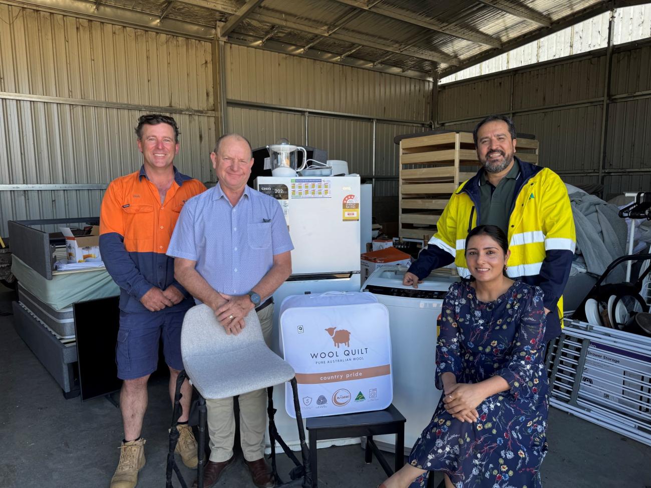 ANDRITZ Hydro furniture donation