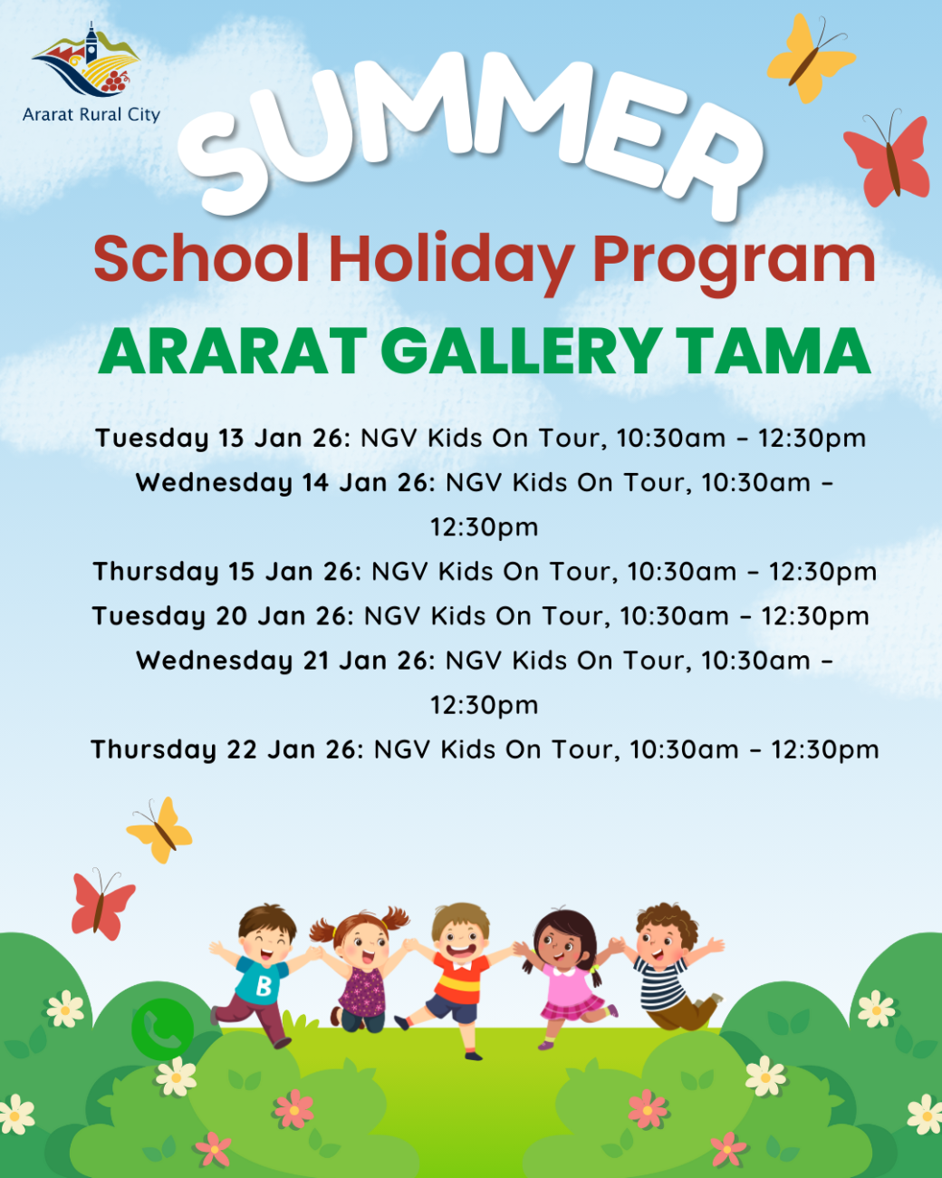 Summer at Ararat Gallery TAMA