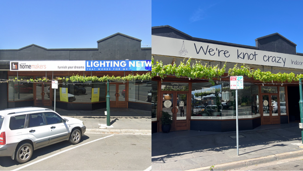 We're Knot Crazy facade grant