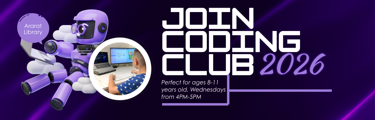 Coding club back at Ararat Library