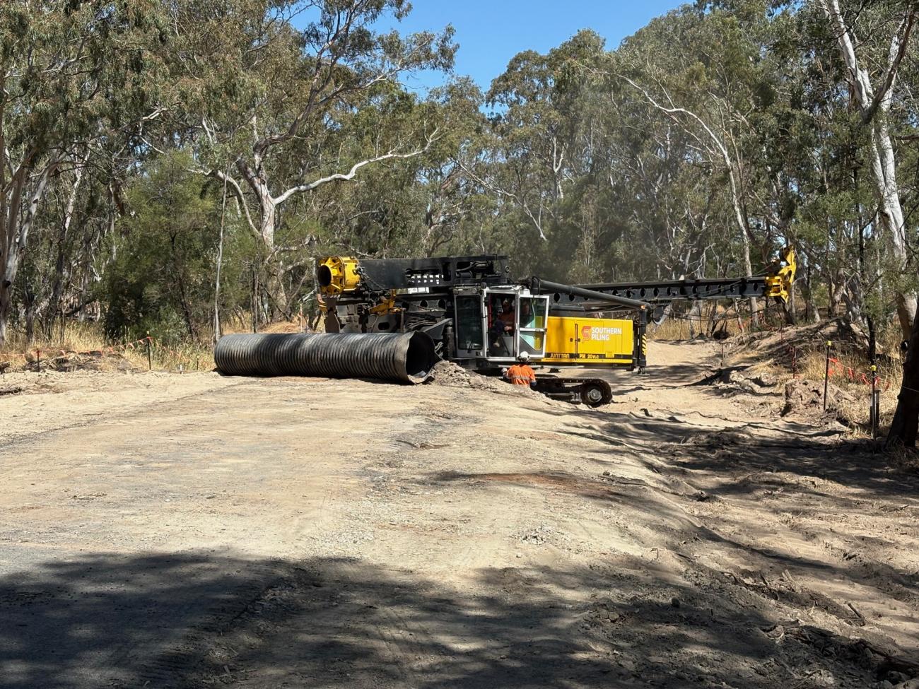 Buangor Ben-Nevis Bridge Piling