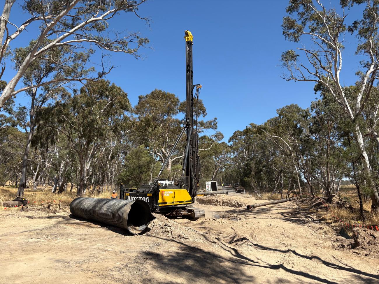 Buangor Ben-Nevis Bridge Piling