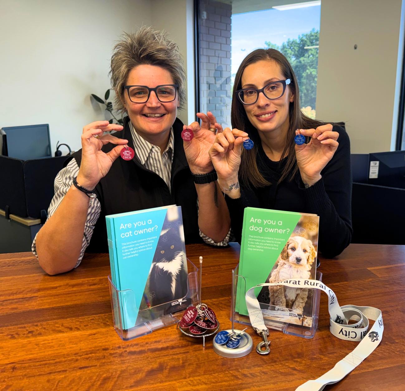 Katie and Kristal from ARCC customer service