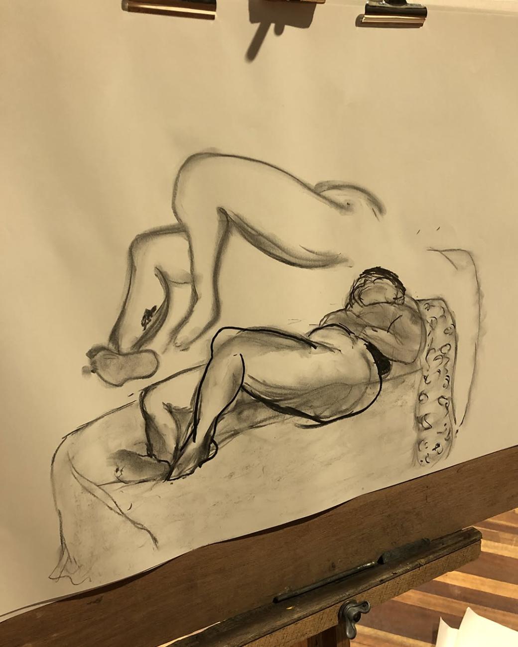 Life drawing at TAMA