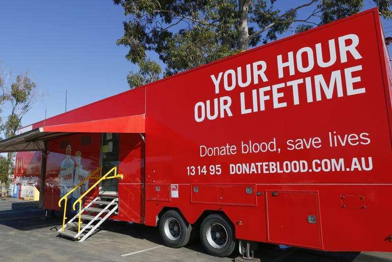 Ararat blood bank bus