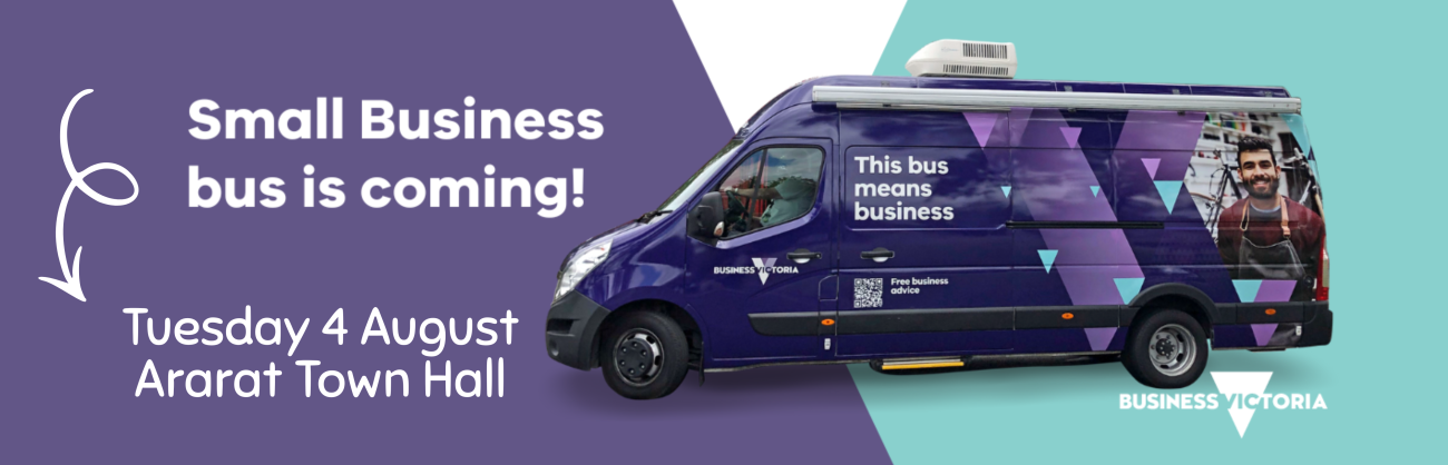 Small business bus in ararat