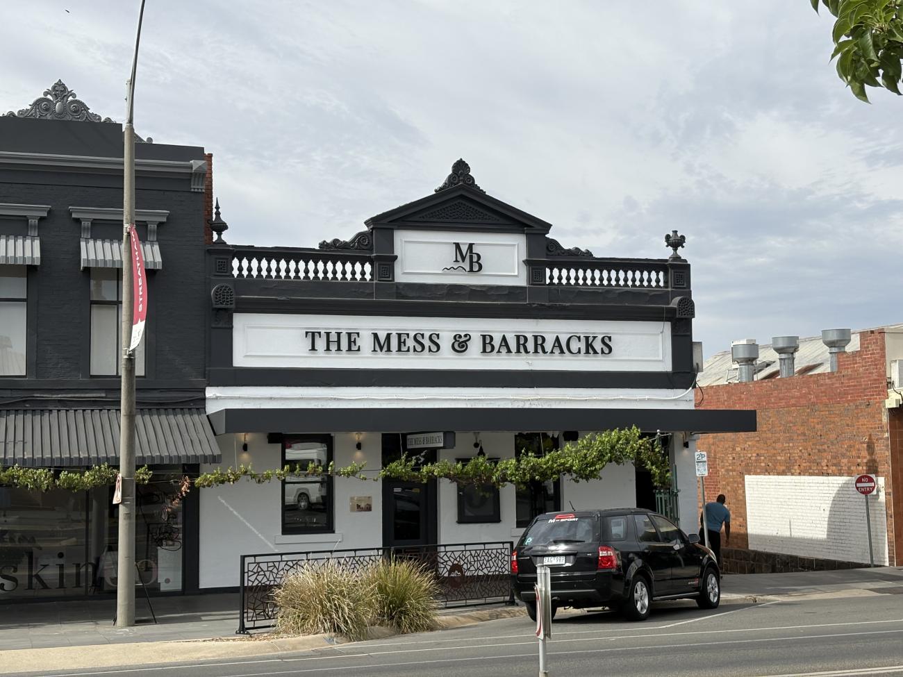MESS AND BARRACKS